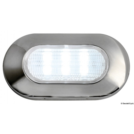 Eclairage de courtoisie à LED sans encastrement frontal