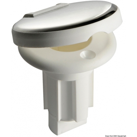 Placa base para varillas desmontables