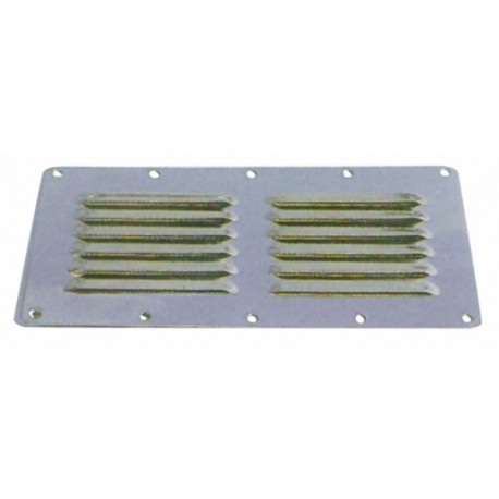 Stainless steel air intake - Dimensions 230 x 115 mm.