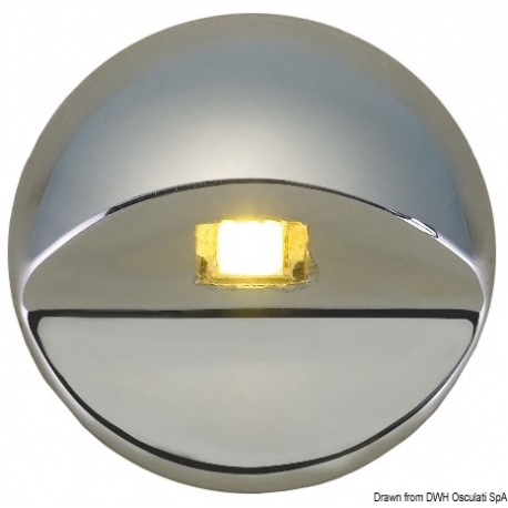 Lumière de courtoisie LED encastrée Alcor vers le bas