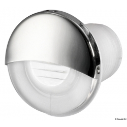 LED courtesy light recessed downwards