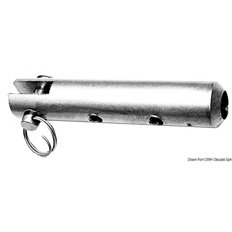 Terminal for stainless steel lifelines