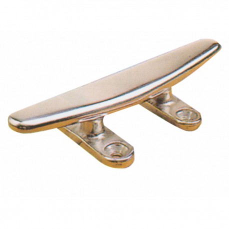 Mirror polished stainless steel cleat