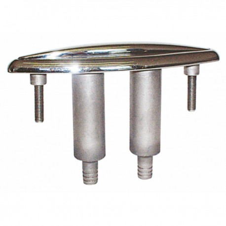 AISI 316 stainless steel fully retractable bollard