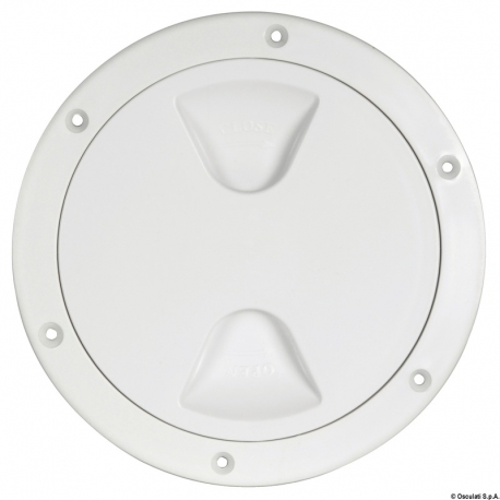Inspection cap with elegant and functional design