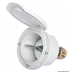 Robinet de carburant avec compartiment