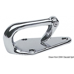Ski towing hook