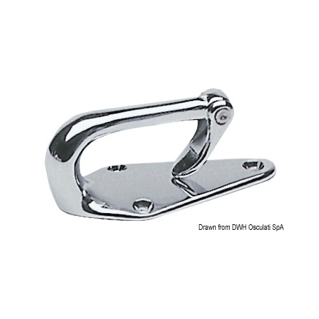 Ski towing hook