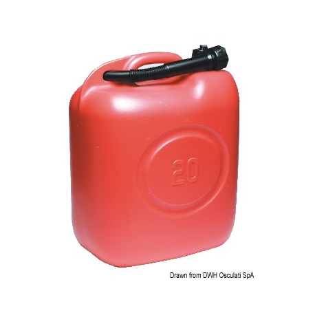 Bidon de carburant en "Eltex