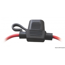 Watertight fuse holder for mini fuses