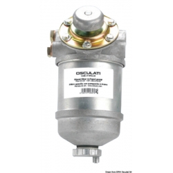 Dieseldekanterfilter i aluminium