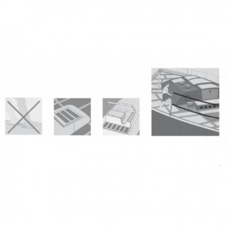 Nastro adesivo antiscivolo in vinile poroso