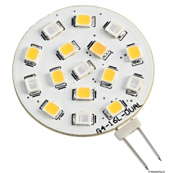 Bombilla LED SMD con casquillo G4 bicolor