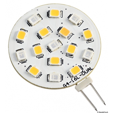 Bombilla LED SMD con casquillo G4 bicolor