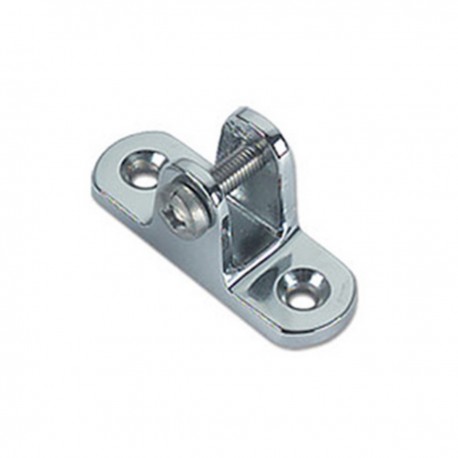 Chromed brass fork support