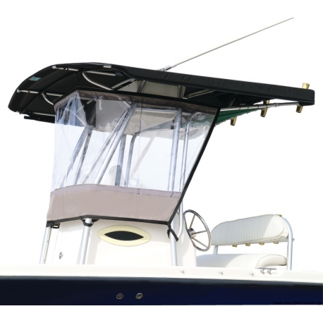 Protection universelle transparente contre la pluie et les embruns pour T-Top