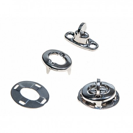 Chrome-plated brass swivel turnbuckle for canopies and awnings