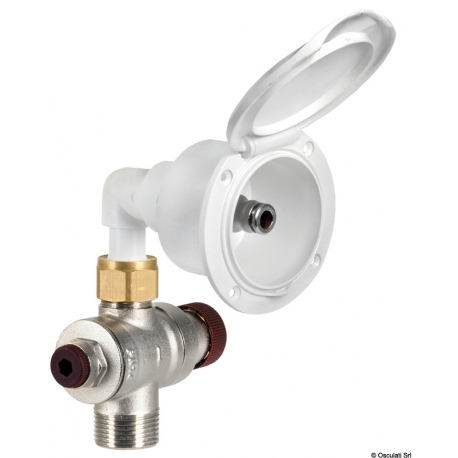 Entrée d'eau douce Heavy Duty Classic EVO encastrée