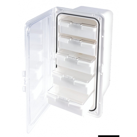Caja de almacenamiento con 5 cajones