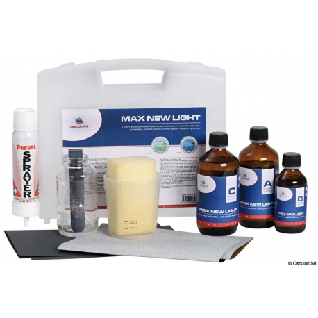 Rénovateur anti-rayures pour polycarbonate Max New Light