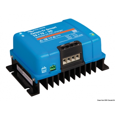 VICTRON DC/DC Spannungswandler und Orion-Tr Smart Ladegerät mit galvanischer Trennung und Bluetooth-Verbindung