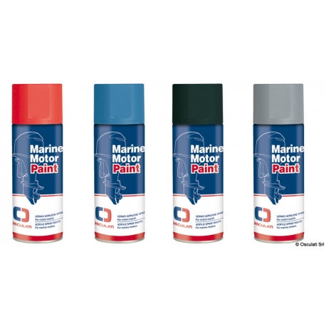 Peintures acryliques en spray pour les moteurs hors-bord EVINRUDE