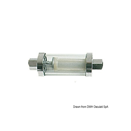 Filtre à carburant à monter en ligne sur la canalisation