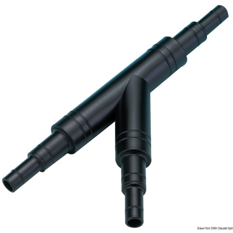 Adaptador de tubo universal