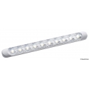 Vattentät LED-taklampa med platt bas