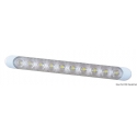 Vanntett LED-taklampe med flat base