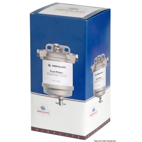 CAV-Dieselfilter mit Entlüftung