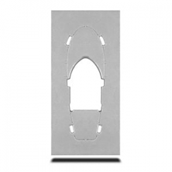 Support for transducers installed inside the hull of a kayak - Garmin