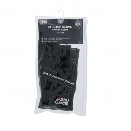 Gants Abu Garcia Stretch Gants de pêche à demi-doigts