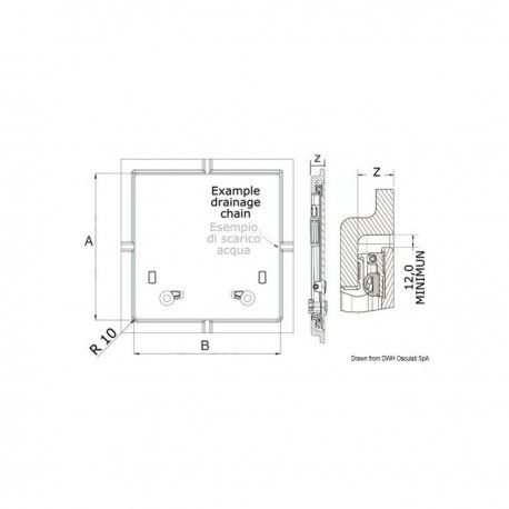 Flush Hatch - Lewmar