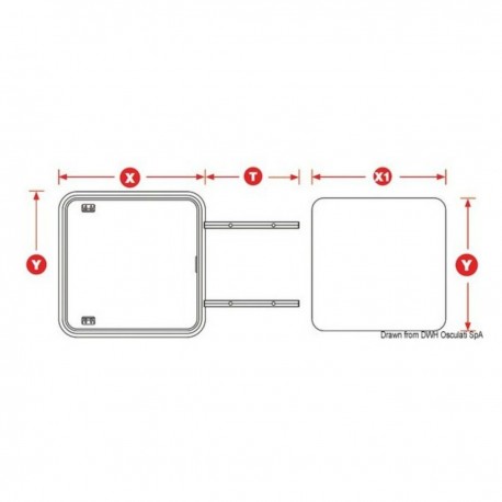 Sliding Pilot Hatch - Lewmar