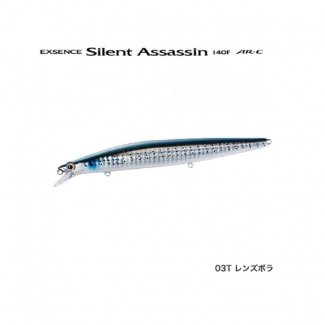 Shimano Exsence Silent Assassin 140F AR-C artificiale da spinning