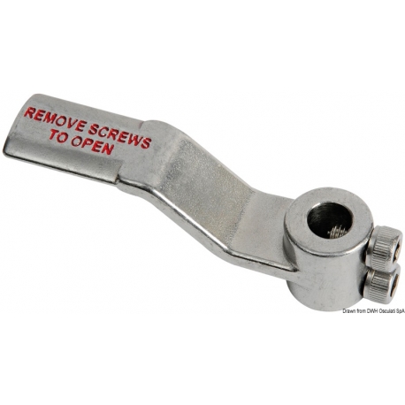 Came/levier de rechange pour poussoir de serviette 25126