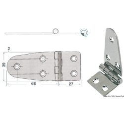 2mm Hengsel 19613