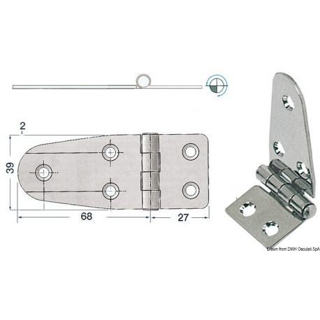 Cerniera 2 mm 19613