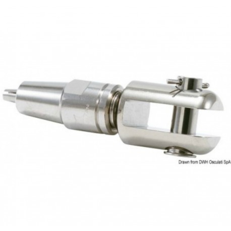 Terminal de horquilla de acero inoxidable 316 Norseman - Lewmar