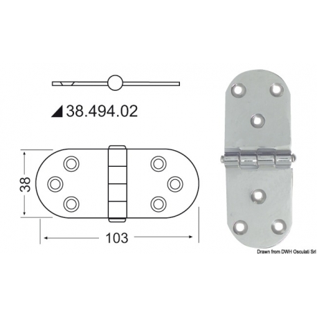 Cerniera 2 mm 2682