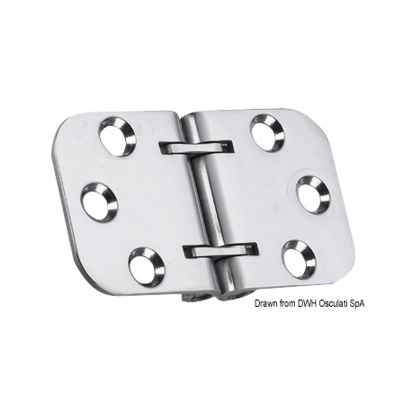 Bisagra de solapa 2 mm 20592