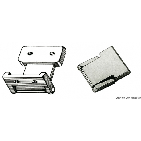 Cerniera Flush Deck per piccoli portelli 2616