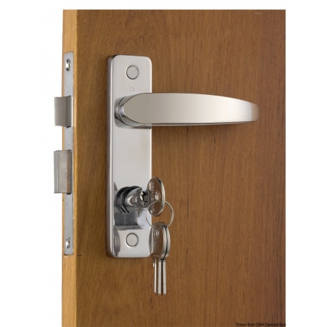 With external YALE lock, locking from inside 22097