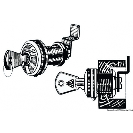 Serrure cylindrique 18855