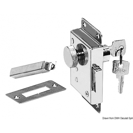 Two-way lock, to be combined 18886
