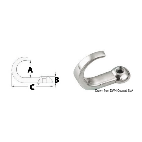 Einzelschraubhaken 2640