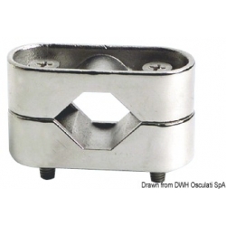 Clamp in mirror polished AISI 316 stainless steel 16338