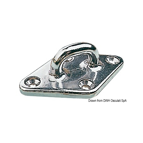 Extra strong microfusion eyebolt 16059