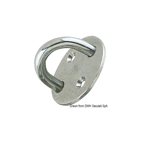2-hole plate with clevis 2767